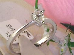 Image result for Pear-Shaped Ring with Solitaiire Diamond