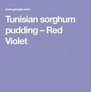 Image result for Tunisian Pudding