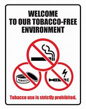 Image result for No Tobacco Use Signs