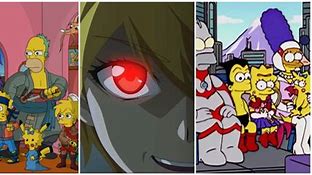 Image result for Simpsons as Anime