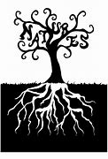 Image result for Tree Roots Clip Art Black and White