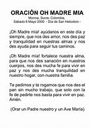 Image result for O Madre Mia Del Alma