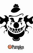 Image result for Clown Pumpkin Template