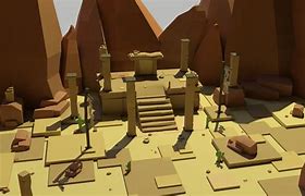 Image result for Low Poly Temple