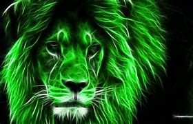 Image result for Neon Green Background Lion