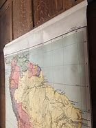 Image result for Antique North America School Map