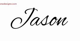 Image result for Jason Cursive