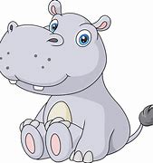 Image result for Animated Baby Hippo