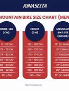 Image result for Bicycle Bike Frame Size Chart