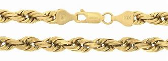 Image result for Rope Gold Chain Styles