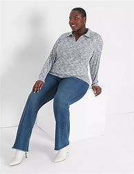 Image result for V-Neck Long Sleeve Polo