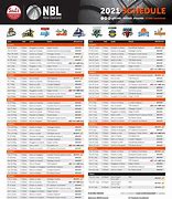 Image result for NBL Schedule