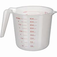 Image result for 3 4 Measuring Cup Equals