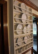 Image result for Wall Mounted Plate Display Rack