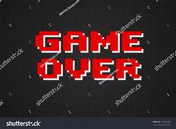 Image result for Game Over Pixel