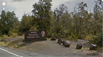 Image result for Hawaii Volcanoes National Park Sign