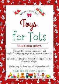 Image result for Toys for Tots Fundraiser Flyer Template