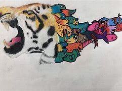 Image result for Tiger Paw Zen Doodle