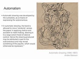 Image result for Automatism Drawing