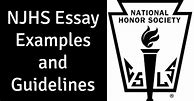 Image result for Sample Njhs Student Essay