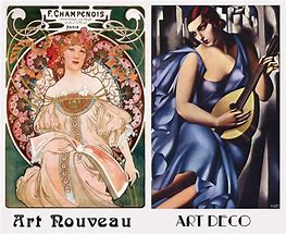 Image result for Art Nouveau Depose