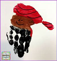 Image result for Pirate Handprint Craft