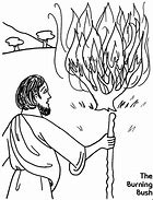 Image result for moses burning bush