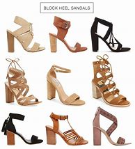 Image result for Block Heel Sandals Outfit