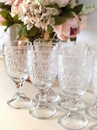 Image result for wine goblets decor