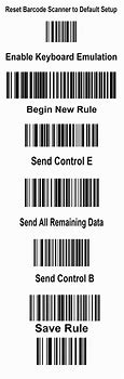 Image result for Symbol Barcode Scanner Programming Sheet