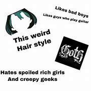 Image result for Goth Guy Starter Pack Memes