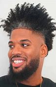 Image result for Curly Fade Haircut Black Men