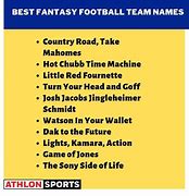 Image result for Funny Football Team Names