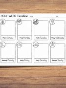 Image result for Holy Week Chronology