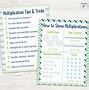 Image result for Multiplication Cheat Sheet Printable