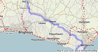 Image result for Brockenhurst to Lymington Cycle Route Map