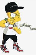 Image result for Bart Simpson with Money