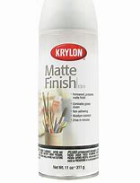 Image result for Krylon Clear Matte Texture Spray-Paint