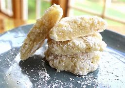 Image result for Chewy Almond Cookies