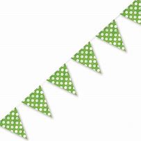 Image result for Green Bunting Clip Art