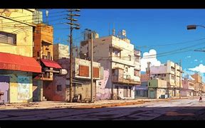 Image result for Anime Street Top View