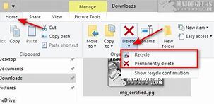 Image result for How to Delete a Folder