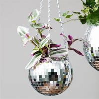 Image result for Disco Ball Planter