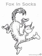 Image result for Dr. Seuss Characters Fox in Socks