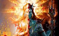 Image result for Shiv Shakti Painting