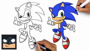 Image result for How to Draw Sonic in Steps