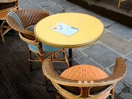 Image result for Paris Cafe Table and Chairs