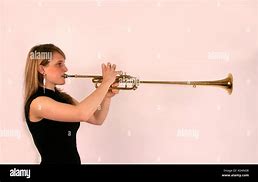 Image result for Trumpet Being Played