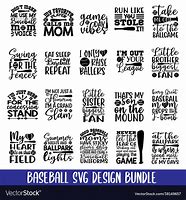 Image result for Black and Red Baseball SVG