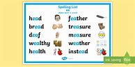 Image result for EA Words. List